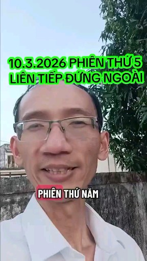 10.3.2026 PHIÊN THỨ 5 LIÊN TIẾP ĐỨNG NGOÀI
Ace tha