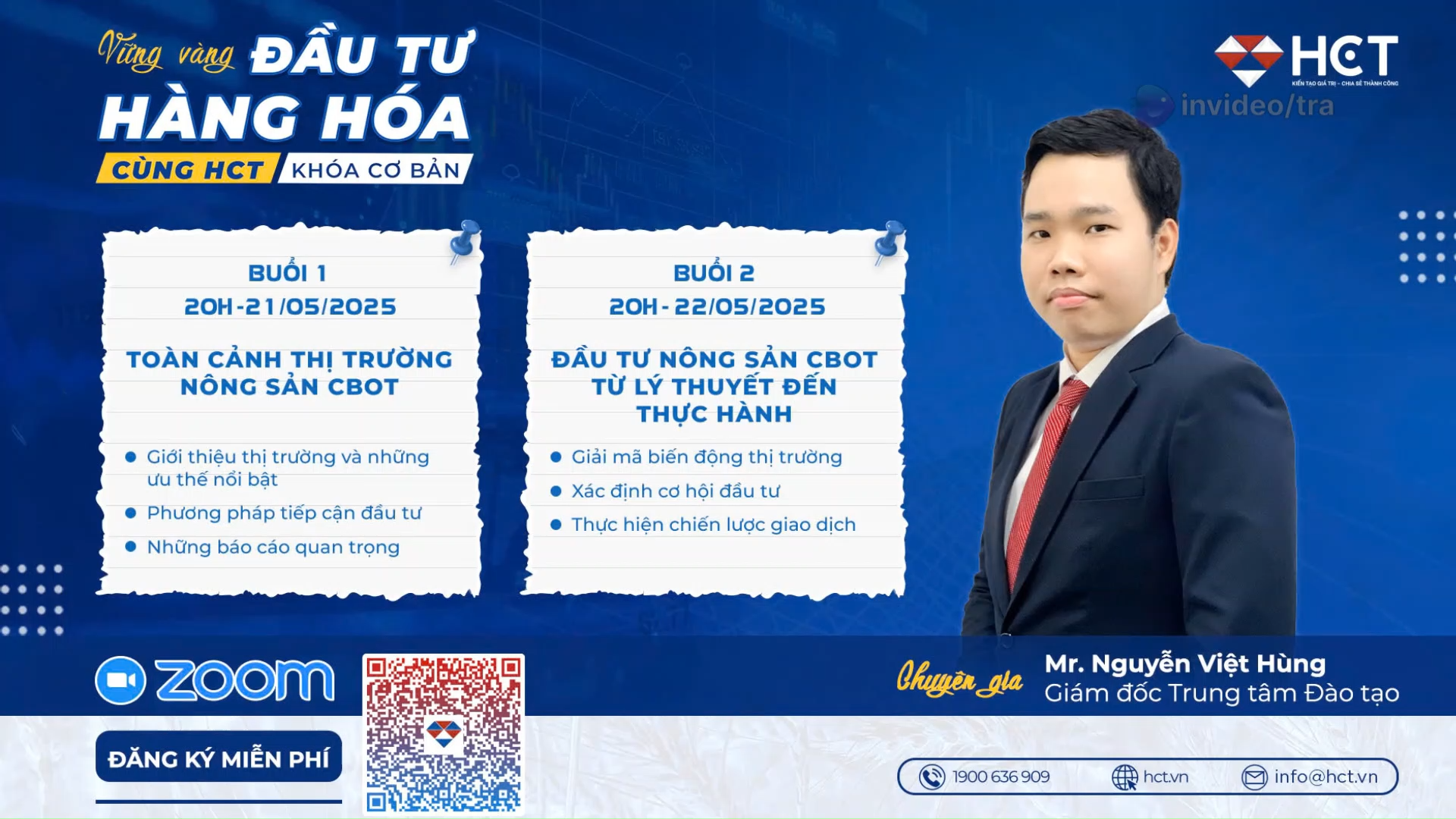 KHÓA HỌC CƠ BẢN VỀ THỊ TRƯỜNG HÀNG HÓA TRONG THÁNG