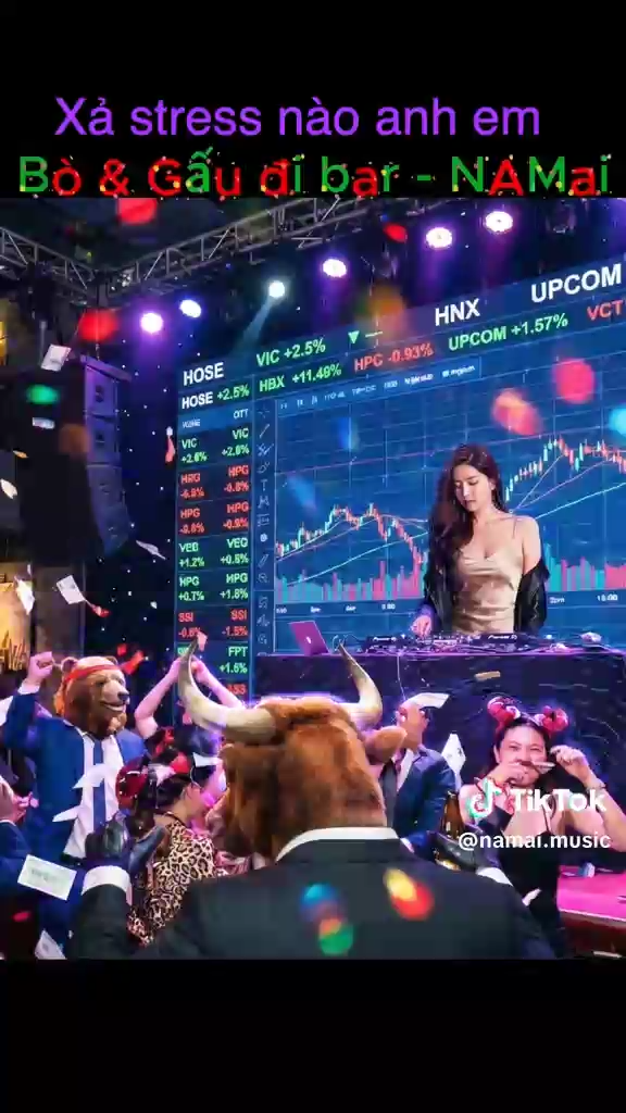 Bò với Gấu đi bar