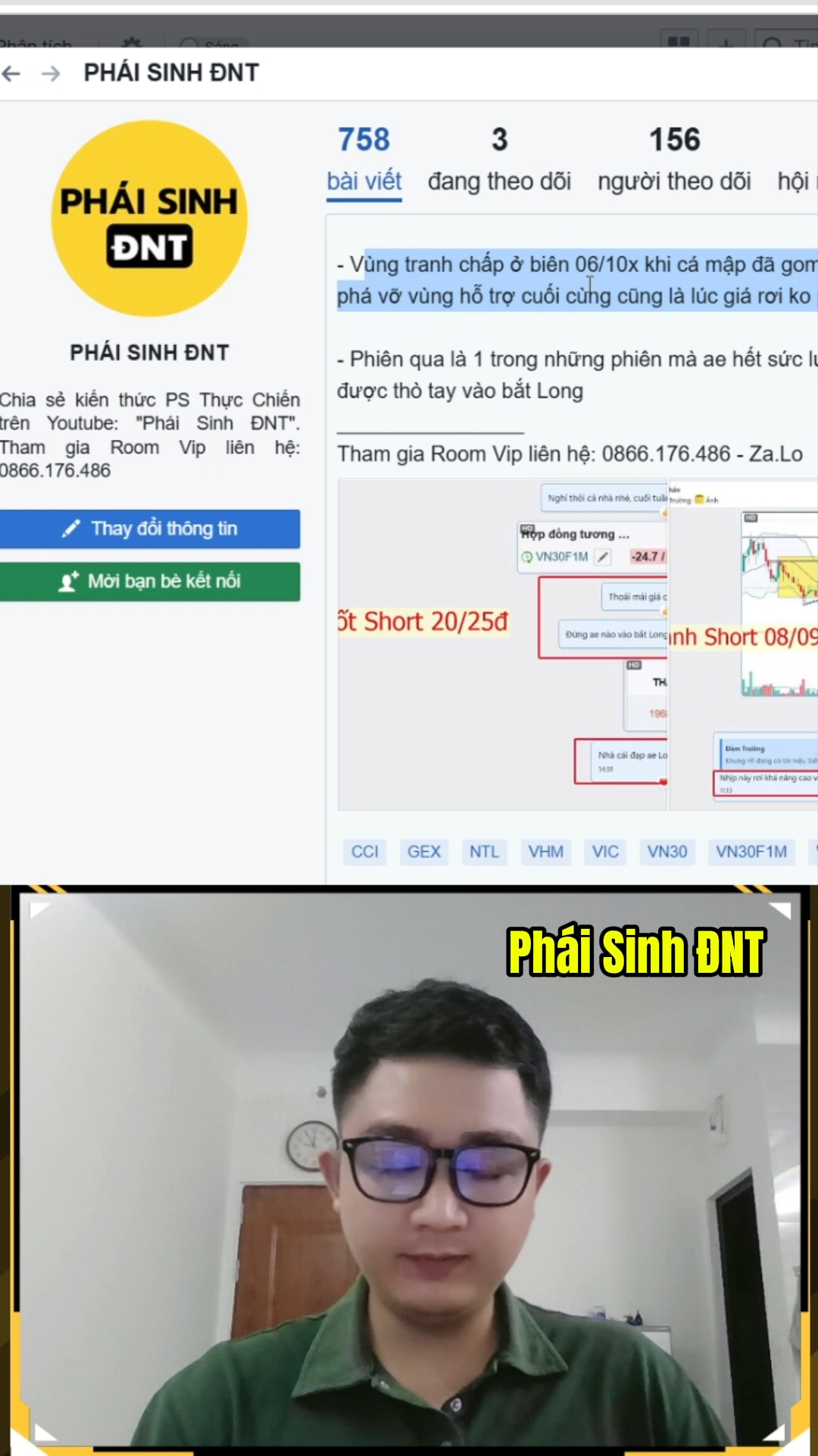 Phần 18: Chốt lãi 25đ phiên Big Short cùng Phái Si