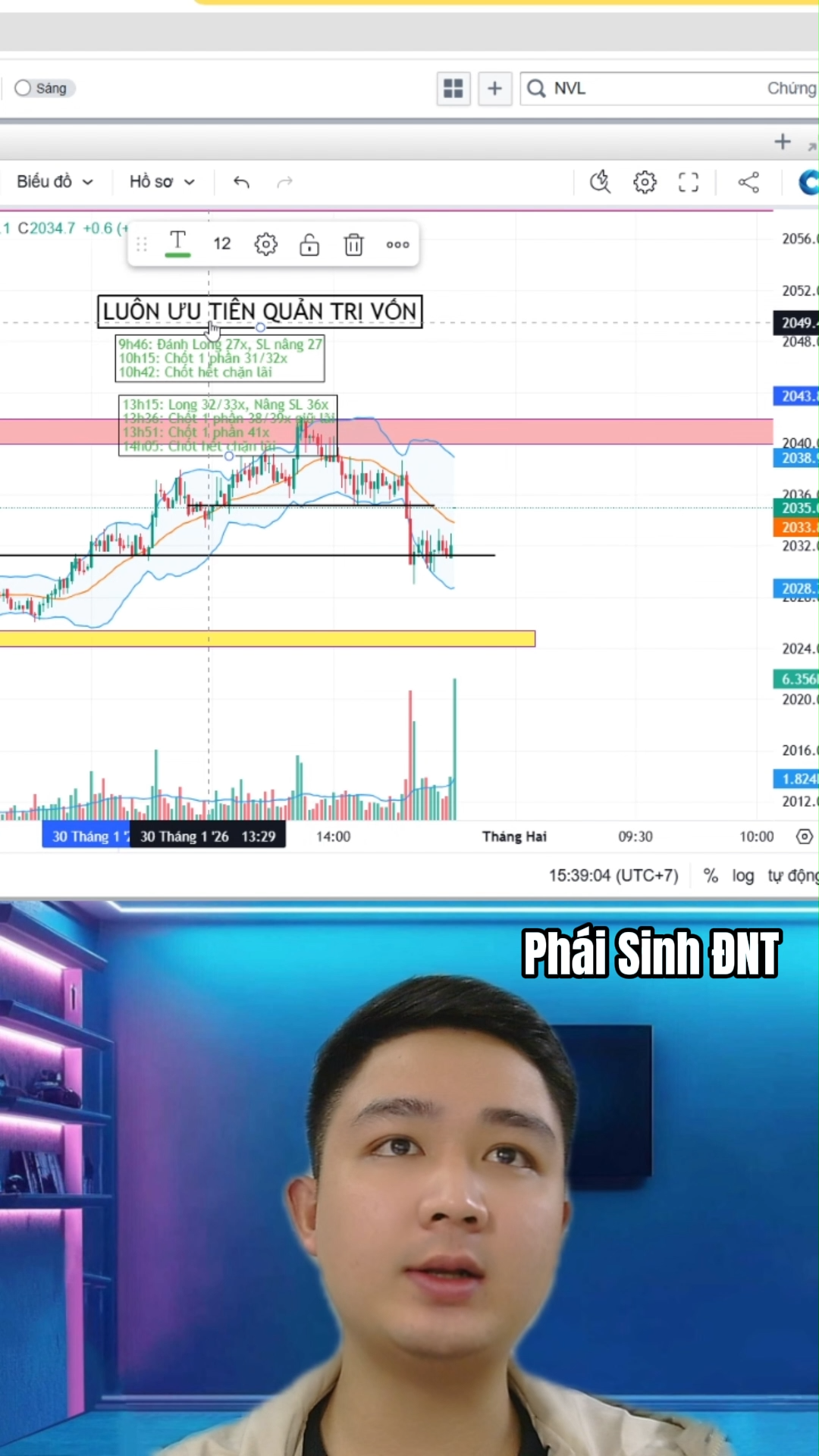 Phần 57: Set Up đánh 2 lệnh Long khi thị trường Si