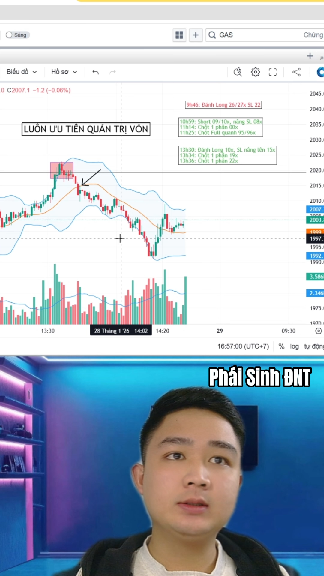 Phần 56: Set Up 3 lệnh thắng 2 chốt hơn 20đ cùng P