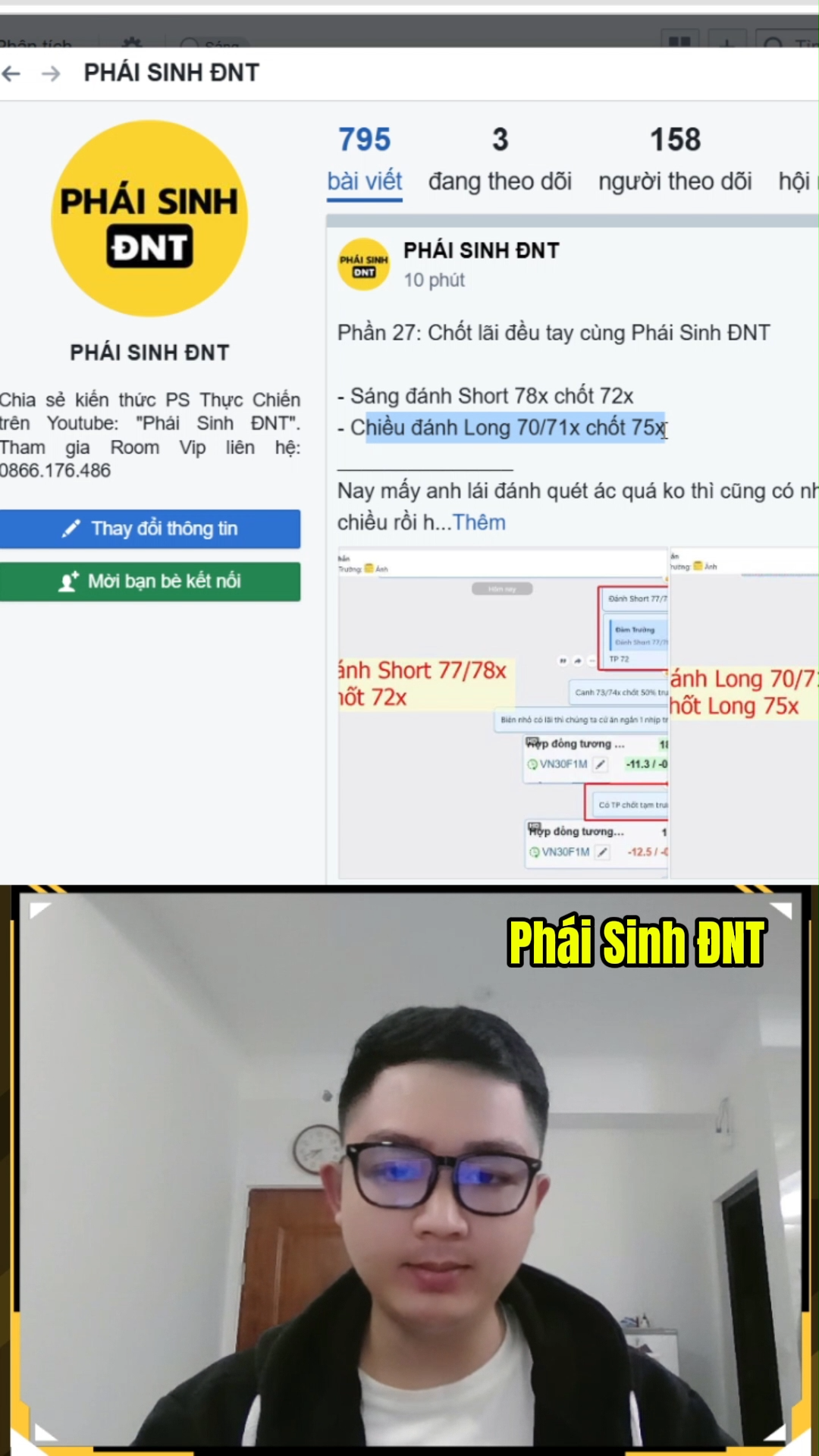 Phần 27: Chốt lãi đều tay cùng Phái Sinh ĐNT