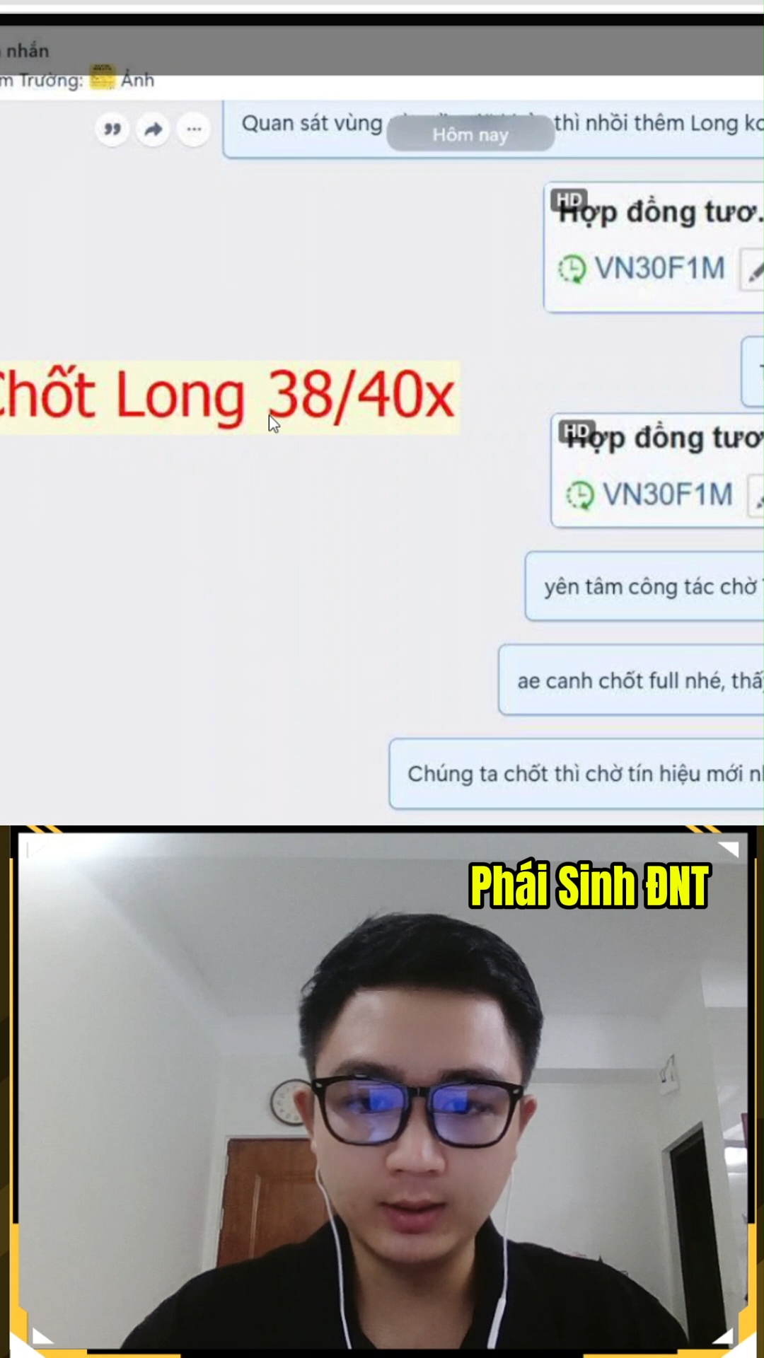 Chốt lãi 10đ Long phiên đầu tuần cùng Phái Sinh ĐN