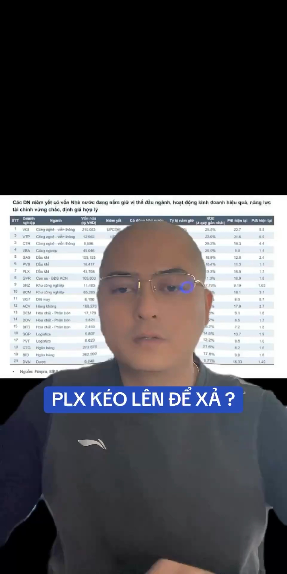 PLX KÉO LÊN ĐỂ XẢ ?