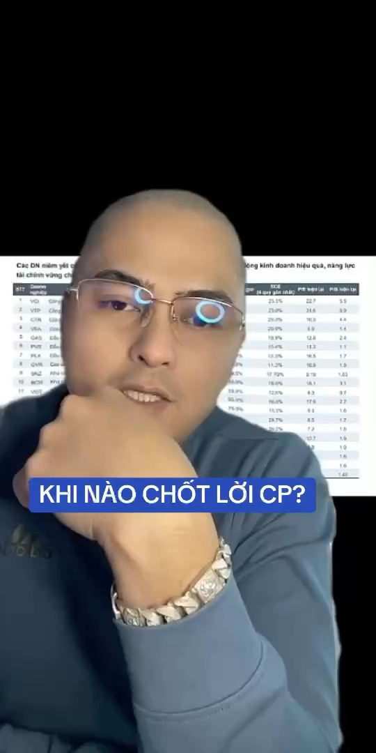 KHI NÀO CHỐT LỜI CỔ PHIẾU ?