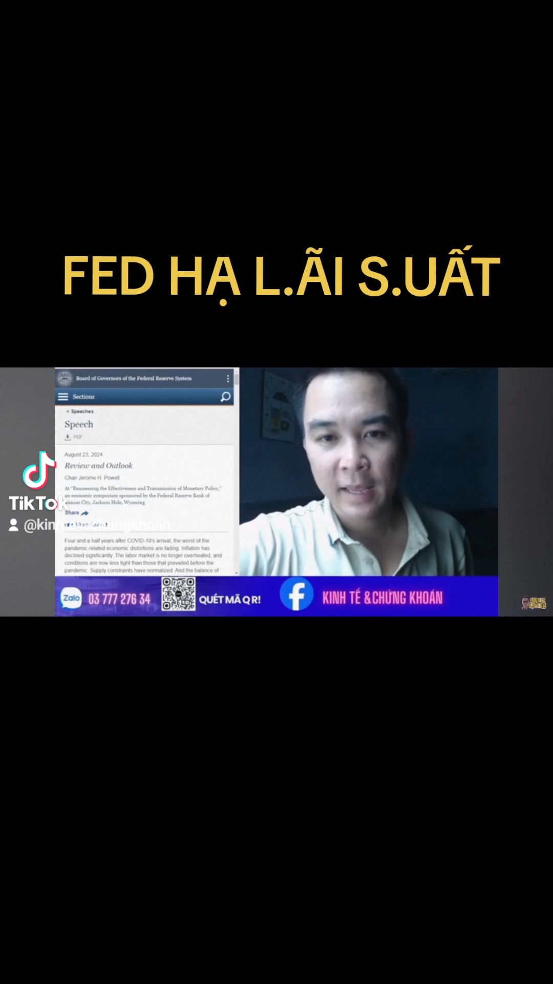 100% FED HẠ LÃI SUẤT