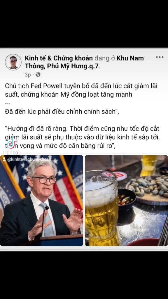 100% FED HẠ LÃI SUẤT 