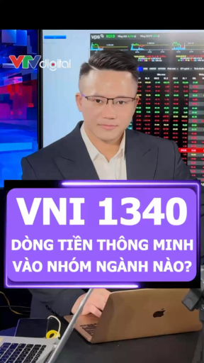 ❗️VN-INDEX VÙNG 1340 ĐIỂM, DÒNG TIỀN THÔNG MINH TH