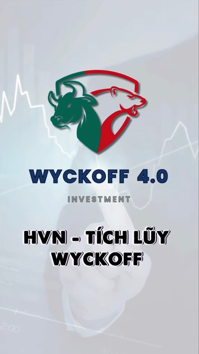 HVN: Một phút để biết HVN đã tích luỹ theo WYCKOFF